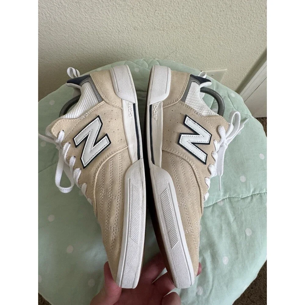 New Balance Numeric Men's Beige Suede Skate Shoes US 10.5